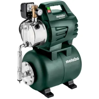 Metabo HWW 4000/25 Inox (600982000) Hauswasserwerk, Pumpe (grün/schwarz, 1100 Watt)