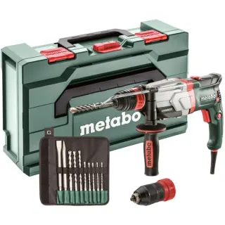 Metabo UHEV 2860-2 Quick Set (600713510) Multihammer, Bohrhammer (grün/schwarz, 1.100 Watt, in metaBox)