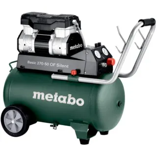Metabo Basic 270-50 OF Silent, Kompressor (dunkelgrün/schwarz, 1.500 Watt)