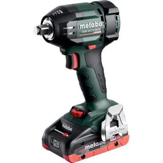 Metabo SSW 18 LTX 550 BL (602404800) Akku-Schlagschrauber, 18Volt (grün/schwarz, 2x LiHD Akkupacks (18 V/4,0 Ah), in Metabox)