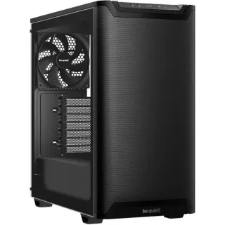 be quiet! PURE BASE 501 Airflow Window , Tower-Gehäuse (schwarz, Tempered Glass)