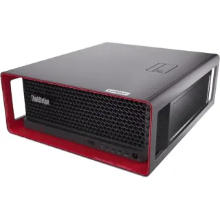 Lenovo ThinkStation P7 (30F3008EGE), PC-System (schwarz/rot, Windows 11 Pro for Workstations)