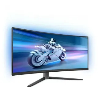 Philips Evnia 34M2C6500, Gaming-Monitor (86.36 cm (34 Zoll), anthrazit, OLED, HDMI, DisplayPort, HDR, Curved, Ambiglow, 175Hz Panel)