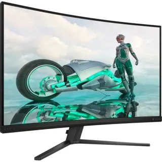 Philips Evnia 32M2C3500L, Gaming-Monitor (80 cm (31.5 Zoll), dunkelgrau, VA, HDMI, DisplayPort, HDR, Curved, AMD Free-Sync, 180Hz Panel)