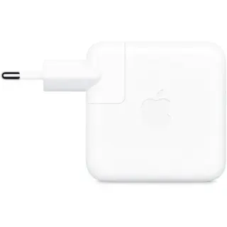 Apple USB-C Power Adapter MXN53ZM/A, 70 Watt, Ladegerät (weiß, 1x USB-C, ohne Kabel)