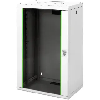 Digitus 483-mm-Wandschrank, 20 HE, IT-Schrank (hellgrau, 20 Höheneinheiten)