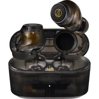 Audio-Technica ATH-CKS30TW+, Kopfhörer (grau, Bluetooth, USB-C, IPX55)