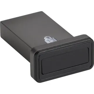Kensington VeriMark Guard USB-A Fingerprint Security Key, USB-Stick (schwarz, FIDO2, WebAuthn/CTAP2.1, FIDO U2F)