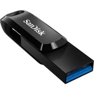 SanDisk Ultra Dual Drive Go 512 GB, USB-Stick (schwarz, USB-A 3.2 Gen 1, USB-C 3.2 Gen 1)
