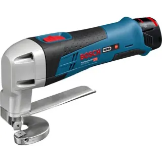 Bosch Professional Akku-Blechschere GSC 12V-13 Professional, 12Volt (blau/schwarz, Li-Ionen-Akku 2,0 Ah, in L-BOXX)