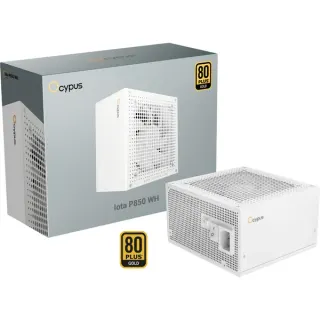 Ocypus Iota P850 White, PC-Netzteil (weiß, 1x 12-Pin High Power GPU, 3x PCIe, Kabelmanagement, 850 Watt)