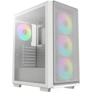 Ocypus Gamma C60 ARGB , Tower-Gehäuse (weiß, Tempered Glass)