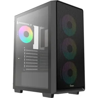 Ocypus Gamma C60 ARGB , Tower-Gehäuse (schwarz, Tempered Glass)