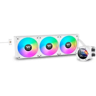 Thermaltake TH420 V2 Ultra EX ARGB Sync AIO Liquid Cooler - Snow Edition, Wasserkühlung (weiß)