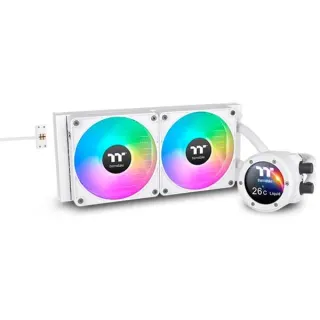 Thermaltake TH280 V2 Ultra EX ARGB Sync AIO Liquid Cooler - Snow Edition, Wasserkühlung (weiß)