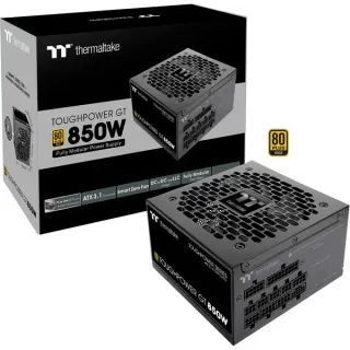 Thermaltake Toughpower GT 850W, PC-Netzteil (schwarz, 1x 12-Pin High Power GPU, 4x PCIe, Kabelmanagement, 850 Watt)