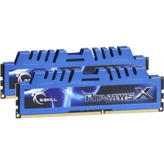 G.Skill DIMM 16 GB DDR3-1600 (2x 8 GB) Dual-Kit, Arbeitsspeicher (F3-1600C9D-16GXM, RipjawsX, Lite Retail)