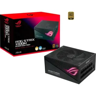 ASUS ROG STRIX 1000W Gold Aura Edition, PC-Netzteil (schwarz, 5x PCIe, Kabel-Management, 1000 Watt)