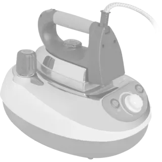 Philips PerfectCare Compact Plus GC7933/30, Dampfbügelstation (lila/weiß, B-Ware)