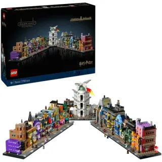 LEGO 76444 Harry Potter Die Zauberläden der Winkelgasse, Konstruktionsspielzeug