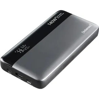 Intenso Powerbank HE25000 (grau/schwarz, 25.000 mAh, PD 3.1, Quick Charge 3.0)