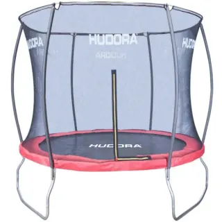 HUDORA Fantastic Trampolin 250V, Fitnessgerät (schwarz/rot)