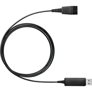 Jabra LINK 230 USB Adapter, USB-A Stecker > QD Stecker, Kabel (schwarz)