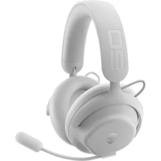 Dell Alienware Pro Wireless Lunar Light, Gaming-Headset (weiß, Hi-Res Audio, Bluetooth, USB-C Dongle)
