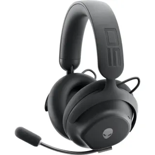 Dell Alienware Pro Wireless Dark Side of the Moon, Gaming-Headset (schwarz, Hi-Res Audio, Bluetooth, USB-C Dongle)