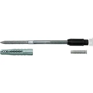 fischer Abstandsmontagesystem Thermax 10/240 M6, Dübel (schwarz/grau, 20 Stück, B-Ware)