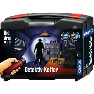 KOSMOS Die drei ??? Detektiv-Koffer, Detektiv-Sets (Komplettausrüstung für Nachwuchs-Detektive)