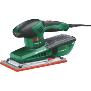 Bosch Heimwerken & Garten Schwingschleifer PSS 300 AE (grün, Koffer, 250 Watt)