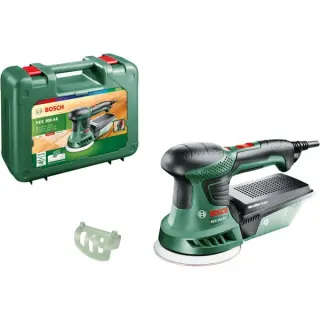 Bosch Heimwerken & Garten Exzenterschleifer PEX 300 AE (grün/schwarz, 270 Watt, Koffer)