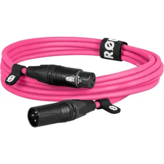 Rode Microphones Premium XLR-Kabel XLR3M-P pink (pink, 3 Meter)