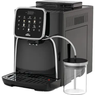 Arzum Okka Espresso Pro M , Vollautomat (schwarz/chrom, mit Milchbehälter, B-Ware)