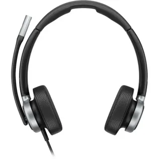 HP Poly Mission 625 kabelgebundenes Stereo-USB-Headset (schwarz, USB Type-C und Type-A, PU-Leder-Ohrpolster (Oberflächenmaterial))