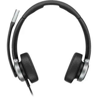 HP Poly Mission 625 kabelgebundenes Stereo-USB-Headset BULK (schwarz, USB Type-C und Type-A, PU-Leder-Ohrpolster (Oberflächenmaterial))
