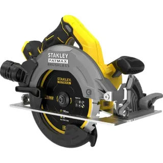 Stanley Akku-Handkreissäge (SFMCS550B-XJ), 18Volt (schwarz/gelb, ohne Akku und Ladegerät)