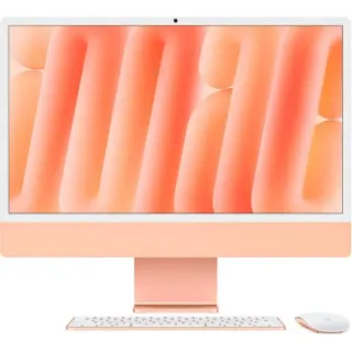 Apple iMac 59,62 cm (24") M4 2024 CTO, MAC-System (orange/hellorange, macOS, Deutsch)
