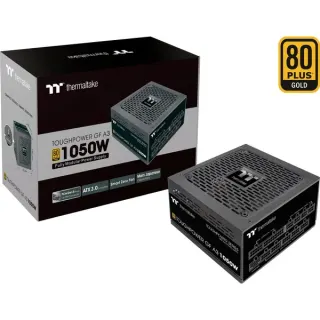 Thermaltake TOUGHPOWER GF A3 Gold 1050W - TT Premium Edition, PC-Netzteil (schwarz, 1x 12-Pin High Power GPU, 5x PCIe, Kabel-Management, 1050 Watt)
