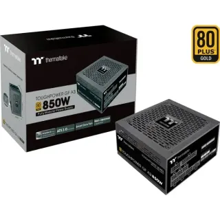 Thermaltake TOUGHPOWER GF A3 Gold 850W - TT Premium Edition, PC-Netzteil (schwarz, 1x 12-Pin High Power GPU, 4x PCIe, Kabel-Management, 850 Watt)