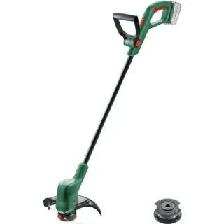 Bosch Heimwerken & Garten Akku-Rasentrimmer EasyGrassCut 18-26, 18Volt, extra Fadenspule (grün/schwarz, ohne Akku und Ladegerät, POWER FOR ALL ALLIANCE)
