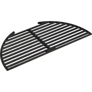 Big Green Egg Halber Gusseisenrost Medium, Ø 40cm, Grillrost (anthrazit, für Big Green Egg Medium)
