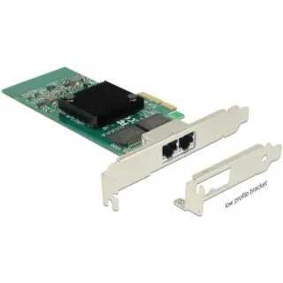 DeLOCK PCIe > 2 x Gigabit LAN, LAN-Adapter