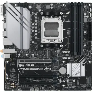 ASUS PRIME B650M-A WIFI II, Mainboard (schwarz)