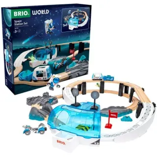 BRIO World - Großes Weltraumstations-Set, Spielfahrzeug