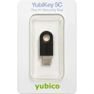 Yubico YubiKey 5C, Sicherheitsschlüssel (schwarz/gold)