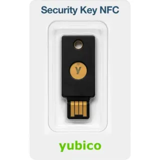 Yubico Security Key NFC, Sicherheitsschlüssel (schwarz/gold)