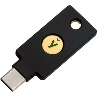 Yubico YubiKey 5C NFC, Sicherheitsschlüssel (schwarz/gold)