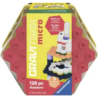 Ravensburger GraviTrax micro Rainbow (128pc), Konstruktionsspielzeug (128 Teile)